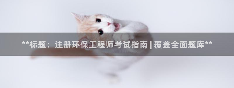 彩名堂预测软件：**标题：注册环保工