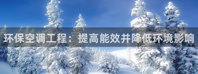 彩名堂预测：环保空调工程：提高能效并